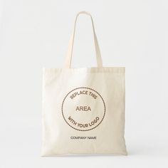 Your Business Logo Company Name Tote Bag Color: Natural. Gender: unisex. Age Group: adult. Eco-friendly Customizable Canvas Bag, Eco-friendly Rectangular Canvas Bag With Branding, Eco-friendly Canvas Bag For Daily Use With Branding, Customizable Eco-friendly Canvas Bag For Personalized Gifts, Eco-friendly Customizable Canvas Bag For Personalized Gift, Tote Bag Business, Event Giveaways, Work Supplies, Naming Your Business