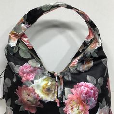 Floral, Hobo, Top Zipper, Interior Zipper, Slip Pockets, Side Zipper, Lined. Measurement 14” (W) X 11.5” (H) X 4” ( D), Handle Drop 12”. Pet And Smoke Free Environment Spring Shopping Hobo Bag With Zipper Closure, Elegant Everyday Shoulder Bag With Floral Print, Elegant Floral Print Shoulder Bag For Shopping, Chic Floral Print Shoulder Bag For Shopping, Hobo Handbag, Hobo Handbags, Side Zipper, Ted Baker Icon Bag, Bag Lady