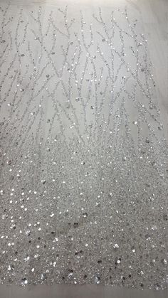 Gorgeous fabric in modern design white tulle fabric with | Etsy Silver Sequin Fabric With Rhinestones For Evening, Elegant Silver Sequin Fabric With Rhinestones, White Glamorous Sequin Fabric With Rhinestones, Glamorous White Sequin Fabric With Rhinestones, White Sparkling Sequin Fabric For Evening, Elegant Sequin Fabric With Shimmer For Weddings, Glamorous White Sequin Fabric For Wedding, Elegant Wedding Sequin Fabric With Shimmer, White Glitter Sequin Fabric For Evening