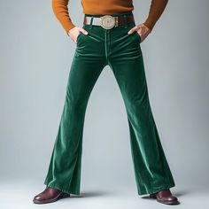 Season:Spring   Fall; Fabric:Polyester; Gender:Men's; Style:Fashion,Streetwear; Elasticity:Micro-elastic; Occasion:Party,Daily,Outdoor; Fit Type:Regular Fit; Function:Soft,Comfort; Waistline:Mid Waist; Pattern:Plain; Design:Pocket; Pants Type:Dress Pants,Trousers,Bell Bottom,Flared Pants,Velvet Pants; Fly Type:Zipper,Button; Front page:FF; Listing Date:11/01/2024; Pants Length:Full Length Bell Bottom Trousers, Pants Velvet, Men's Dress Pants, Pants Pocket, Sweet Pickles, Party Outdoor, Mens Dress Pants, Fall Fabric, Velvet Pants