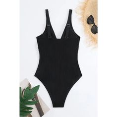 Features: Basic style Chest pad: Removable padding Underwire: No underwire Stretch: Moderate stretch Material composition: 82% polyester, 18% elastane Care instructions: Machine wash cold. Tumble dry low. Imported Size US Bust Waist HIP Top Length S 4 32.3 24.4 33.9 - M 6/8 34.3 26.4 35.8 - L 10/12 36.2 28.3 37.8 - Black Polyamide Swimwear For Sports, Padded Fitted Swimwear For Workout, Solid Color High Stretch Underwire Swimwear, High Stretch Underwire Swimwear, High Stretch Nylon Underwire Swimwear, Padded Elastane Swimwear, High Stretch Underwire Swimwear Shapewear, High Stretch Underwire Shapewear Swimwear, High Stretch Shapewear Swimwear With Underwire