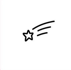 a black and white drawing of a star falling off the side of a building,