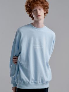 Editor's NotesCOLLECTION SWEATSHIRT SKY BLUE from PAPERBOY is a sweatshirt product made from fabric that has been subjected to shrink-resistant processing. It has a high-quality neckline and has graphic prints or embroidery details.- Semi-loose fit- Embroidery detail- Graphics printed- High quality stitchesMeasurements (in.)- S / M / L / XL- Length: 26.3 / 27.9 / 28.7 / 29.1 in.- Shoulder: 24.0 / 24.4 / 24.8 / 25.5 in.- Chest: 24.0 / 24.8 / 25.1 / 25.9 in.- Sleeve length: 20.8 / 22.0 / 22.8 / 23.2 in.*Model Information- Male- Height: 6'0 Size: XL- Female- Height: 5'6 Size: SComposition & Care- 65% COTTON, 35% POLYESTER- Dry Clean OnlyDesigner- by PAPERBOY Blue Cotton Sweater For Streetwear, Blue Relaxed Fit Sweatshirt, Blue Long Sleeve Sweatshirt For Loungewear, Blue Fleece Crew Neck Sweatshirt, Blue Crew Neck Sweater For Streetwear, Blue Fleece Sweats With Letter Print, Blue Sweats With Ribbed Cuffs And Long Sleeves, Blue Relaxed Fit Crew Neck Sweatshirt, Blue Cotton Crew Neck Sweater