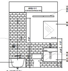 a brick wall is shown with different parts labeled in the diagram and description below it