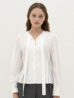 Composition : Shell - rayon 70% and nylon 30%Color: WhiteCountry of Origin : Republic of Korea Spring Office Viscose Tops, Spring Viscose Tops For Office, Spring Viscose Tops For Work, Viscose Tops For Spring Workwear, Tuck Blouse, Top Blouse, Composition, Top Outfits, The Originals