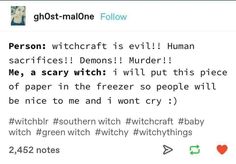 Southern Witch, Witch Jokes, Be Nice To Me, Nature Witch, Scary Witch