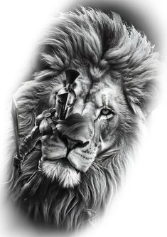 Leon Tattoo, Lion Art Tattoo, Tattoo Lion, Reaper Tattoo, Lion Tattoo Design, Chicano Art Tattoos, Custom Tattoo Design, Chicano Art