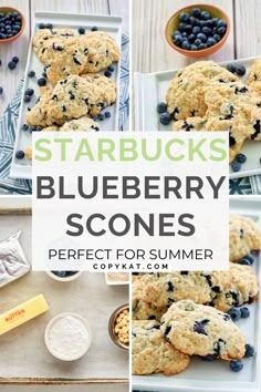 blueberry scones are perfect for summer