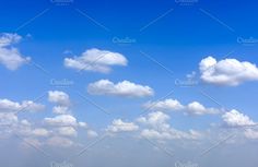 the sky and clouds are reflected in the water