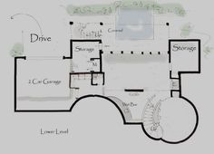 the floor plan for this house is shown