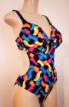 Cutaway Underwire Monokini Push Up One Piece Swimsuit Custom Swimsuits, Suit Styles, Custom Swimwear, Bathing Suit Styles, Monokini Swimsuit, Clothing For Tall Women, Push Up Swimsuit, Short Torso, Monokini Swimsuits