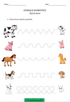 an animal alphabet worksheet for children