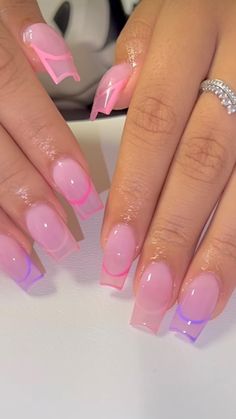 Nails 2023 Acrylic, Nail Trends Spring, Nail Colors Spring, Nails Acrylic Spring, Spring Nail Inspiration, Nails Girly, Spring Nails 2020, Girly Acrylic, Spring Nail Trends