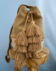 Handmade bag in brown and natural colors. Handmade by Colombian artisans. Handmade Bag, Natural Colors, Handmade Bags, Natural Color, Burlap Bag, Reusable Tote Bags, Tote Bag, Boutique, Color