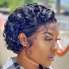 Pixie Cut Human Hair Wigs, Wigs Bob, Black Hair Short Cuts, Brazilian Curly Hair, Wigs Short, Short Curly Wigs, Curly Hair Wig, Curly Human Hair Wig, Pixie Cut Wig