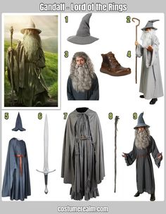 wizard costume guide for the lord of the rings and other things to do with them