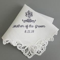 white linen handkerchief for women