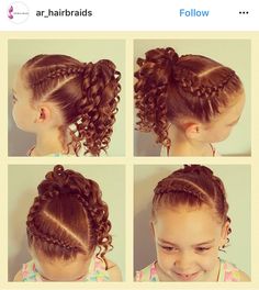 Peinados niñas Flower Girl Hairstyles, Kids Braided Hairstyles, Hair Dos