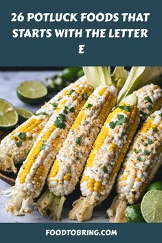 grilled corn on the cob with limes and cilantro