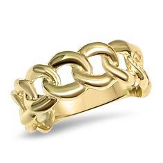 "This 14K solid gold curb chain ring looks great for your everyday use. Modern and timeless... Description: ✤ This ring is made to order ✤ This ring is handmade from start to finish in Our workshop, DaninoDesigner. ✤ Made Of 14K Yellow Gold. ✤ Ring width: 0.24'' / 0.60cm ✤ Ring Size: Choose at checkout - or contact me for custom requests ✤ PACKAGING: Every order is shipped with our luxury jewelry packaging. Perfect for gift giving🎁 📌 Rings-size guide: All of the rings are measured in the US ri Fine Jewelry Rings With Chain Detail For Formal Occasions, Luxury Round Rings With Chain Detail, Fine Jewelry Chain Ring For Formal Occasions, 14k Gold Oval Link Rings With Polished Finish, Formal Fine Jewelry Rings With Chain Detail, 14k Gold Rings With Polished Oval Link, 14k Gold Rings With Polished Finish And Oval Link, Formal Yellow Gold Oval Link Chain Ring, 14k Gold Link Rings For Formal Occasions