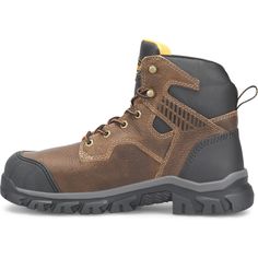 Carolina Men's Falcon 6" Steel Toe Waterproof Internal Metguard Work Boot -Brown- CA3591 On Sale Now! This Item Ships FREE! Men’s 6” Steel Toe Internal MetGuard Work Boot Steel Safety Toe Cap Abrasion Resistant Molded Rubber Toe Cap Waterproof SCUBALINER™ Mesh Lining Removable EVA Footbed Electrical Hazard Rated Steel Shank Cement Construction Heavy Duty Oil & Slip Resisting Rubber Outsole Alamo Dark Tan Leather Upper CA3591 ***Available Online Only*** Casual Brown Impact-resistant Boots, Brown Impact Resistant Work Boots With Round Toe, Rugged Brown Work Boots With Reinforced Toe, Brown Lace-up Hiking Boots For Safety, Brown Work Boots With Reinforced Toe For Construction, Brown Hiking Boots With Reinforced Toe For Safety, Brown Steel Toe Boots For Construction, Brown Steel Toe Boots For Outdoor Work, Durable Rugged Brown Boots