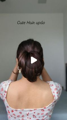 Clawclip Hairstyle Short Hair, Short Hair Updo Tutorial, Ribbon Hairstyle, Long Hair Video, Hair Tips Video, Short Hair Updo, Braids For Long Hair, Party Hairstyles, Layered Haircuts