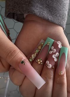 Blue Diamond Nails, Freestyle Nails, Glossy Nails, Cute Acrylic Nail Designs, Dope Nail Designs, Acrylic Nails Coffin Pink, Long Square Acrylic Nails, Bling Acrylic Nails