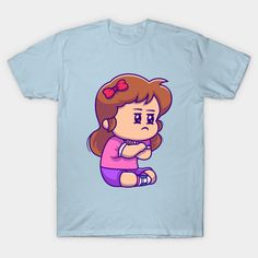 Cute Girl Angry Cartoon -- Choose from our vast selection of Crewneck and V-Neck T-Shirts to match with your favorite design to make the perfect custom graphic T-Shirt. Pick your favorite: Classic, Relaxed Fit, V-Neck, Tri-Blend, Dolman Extra Soft Tri-Blend, Slouchy V-Neck, Slouchy, Premium, Heavyweight, Curvy, Ringer, and Curvy V-Neck. Customize your color! For men and women. Kawaii Graphic T-shirt With Crew Neck, Kawaii Pre-shrunk Short Sleeve T-shirt, Kawaii Graphic Crew Neck T-shirt, Kawaii Short Sleeve Pre-shrunk T-shirt, Kawaii Graphic Design T-shirt With Crew Neck, Kawaii Graphic Short Sleeve T-shirt, Cute Short Sleeve T-shirt With Graphic Design, Angry Cartoon, Cartoon T Shirt