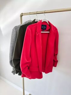 These blazers are so cute and so soft! They are so comfortable and are from Walmart! Fashionablylatemom Blazers Walmart fashion Scrunch sleeved blazers LF Mens Group LLC #LTKstyletip #LTKworkwear Walmart Fashion, Scuba Knit, Moms Favorite, Fashion Tips For Women, Business Casual Outfits, Fashion Lover