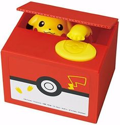 a red box with a yellow pokemon figure in it