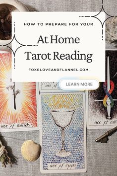 tarot reading with the title how to prepare for your at home tarot reading