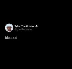 a black background with the words tyler, the creator and glypherthereator on it