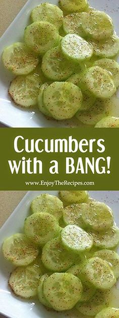 cucumbers with a bang