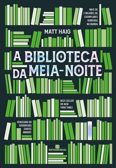 a book with green books on it and the words'a bibliotea da mea note '