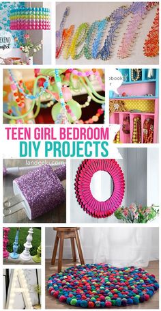 ten girl bedroom diy projects that are easy to make and fun for the whole family