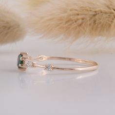 Womens 14k rose gold dainty emerald promise ring, Small & delicate emerald promise ring for her, Womens emerald gold engagement ring WE OFFER UNLIMITED PERIOD INSTALLMENTS PLAN This is a beautiful, stunning, feminine ring that works well for all occasions, styles, and ages. You will love it! Ring information: Main stone: Lab grown Emerald Approximate size: 4.0mm Accent stones: Cubic zirconia Approximate size: 1.75mm (6 stones) Metal type: Gold Metal stamp: 14k Gold Installment Payments We of Emerald Gold Engagement Ring, Emerald Promise Ring, Rose Gold Promise Ring, Promise Ring For Her, Gold Promise Rings, Engagement Ring Prices, Vintage Style Art, Fancy Gifts, Promise Rings For Her