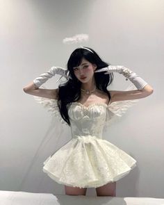 Angel Halloween Costumes, Angel Outfit, Angel Costume, Halloween Costume Outfits, Fantasias Halloween, Cute Halloween Costumes, Halloween 2024, Grunge Outfits