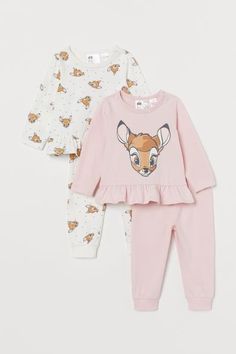 Luxury Baby Clothes, Bambi Disney, Dream Baby, Cute Comfy Outfits, Print Pajamas, Stylish Kids, Fashion Kids