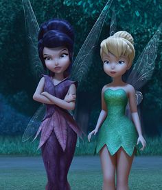 Tinkerbell and Vidia 💓 Costume Halloween Duo, Movie Duos, Disney Duos, Halloween Duos, Disney Barbie, Friend Costumes, Matching Halloween Costumes, Tinkerbell And Friends