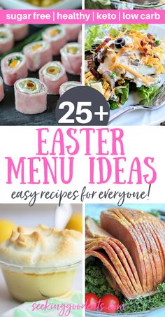 25 easy and delicious easter menus for everyone to enjoy in the spring or summer