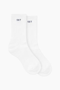 SET SOCKS - OXFORD Set Active, Heart Bag, Swim Shop, Kids Sleep, Short Leggings, White Sock, Minimal Logo, Sweaters Knitwear, New Set