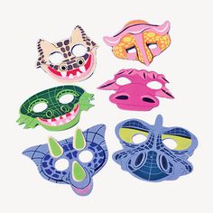 Dino Foam Masks - 12 Ct. Dinosaur Masks, Dinosaur Party Decorations, Dinosaur Mask, Party Face Masks, New Halloween Costumes, Dinosaur Party Favors, Dinosaur Theme Party, Dino Birthday, Dino Party