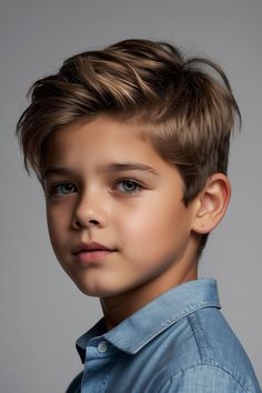 Kid Boy Haircuts, Trendy Boys Haircuts, Kids Hairstyles Boys, Kids Haircut, Boys Haircut Styles, Toddler Hairstyles Boy, Summer Haircut, Boy Haircuts Short