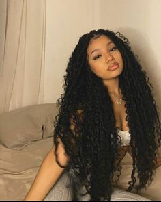 Thick Hair Problems, Sleek Ponytail Hairstyles, Faux Locs Hairstyles, Quick Braided Hairstyles, Blowout Hair, Dope Hairstyles, Alternative Hair