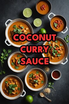 A photo of a  Coconut Curry Sauce which is a type of dairy free sauces Gluten Free Sauces, Coconut Curry Sauce, Curry Sauce, Coconut Curry