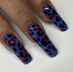 Strawberry Acrylic Nails, Paznokcie Hello Kitty, Punk Nails, Long Sleeve Coat, Cheetahs