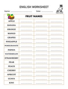 an english worksheet with the words vegetable names and pictures to be used on it