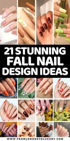 Classy Fall Nail Designs, Fall Nail Designs Short, Fall Nail Designs Autumn Classy, Fall Nail Designs Autumn, Nail Designs Autumn, November Nail Art, Nail Designs Short, Nail Designs Fall, Classy Almond Nails