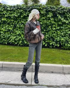 How to style the Miu Miu multi buckle biker boots Rocky Boots, Lug Boots, Madden Boots, Biker Outfit, Steve Madden Boots