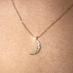 Dainty Moon Phase Necklaces Simple Crescent Waxing or | Etsy Delicate Half Moon Jewelry With Moon Phase Detail, Dainty Crescent Moon Phase Jewelry, Half Moon Jewelry With Moon Print For Gift, Crescent Moon Print Jewelry As A Gift, Crescent Moon Print Jewelry For Gifts, Crescent Moon Print Jewelry Gift, Waxing Moon, Necklaces Simple, Waning Moon